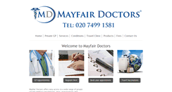 Desktop Screenshot of mayfairdoctors.com